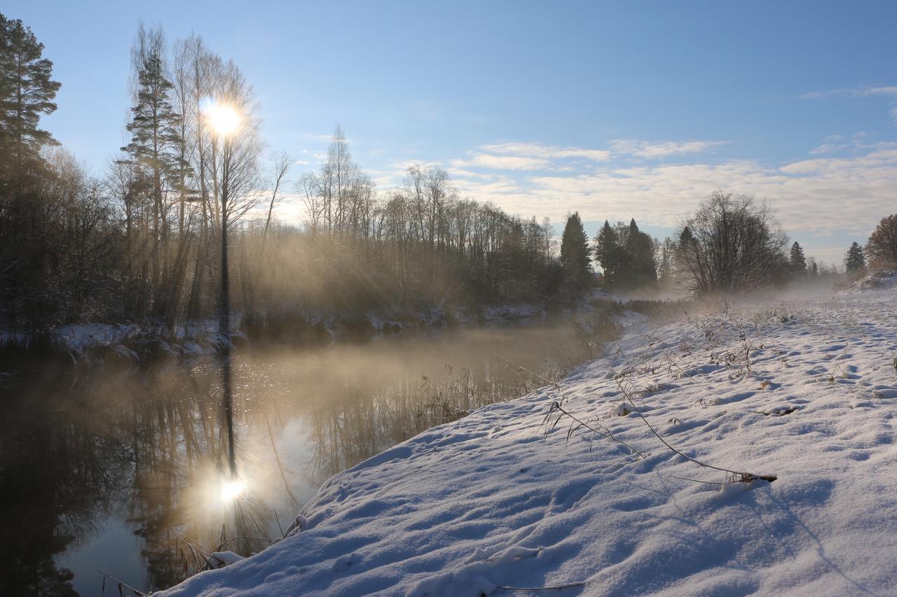 Piesta Riverside Cottage In Soomaa Region Kullimaa Buitenkant foto